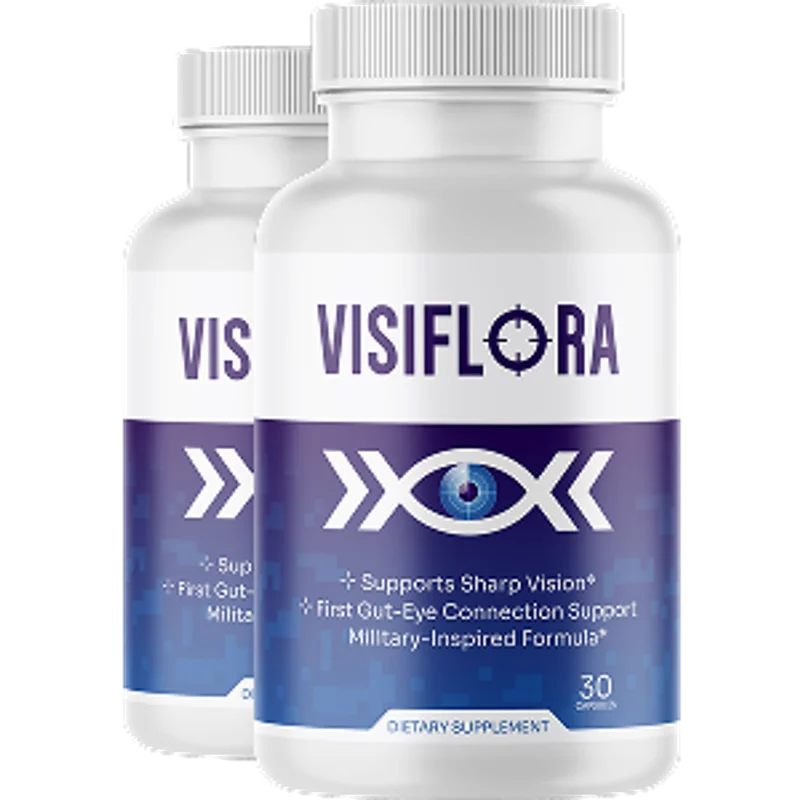 VisiFlora Longevity & Vitality Health — 2 Bottle / 60 Day Pack